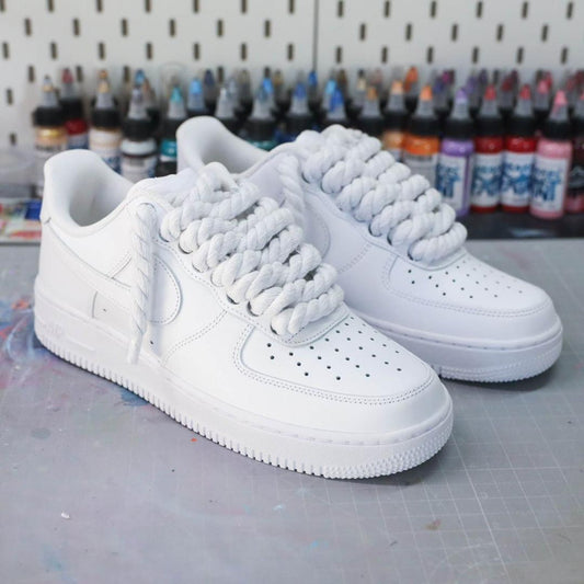 :
🇸🇳 Nike Air Force 1 "Rope Laces" – L'Éclat du Custom