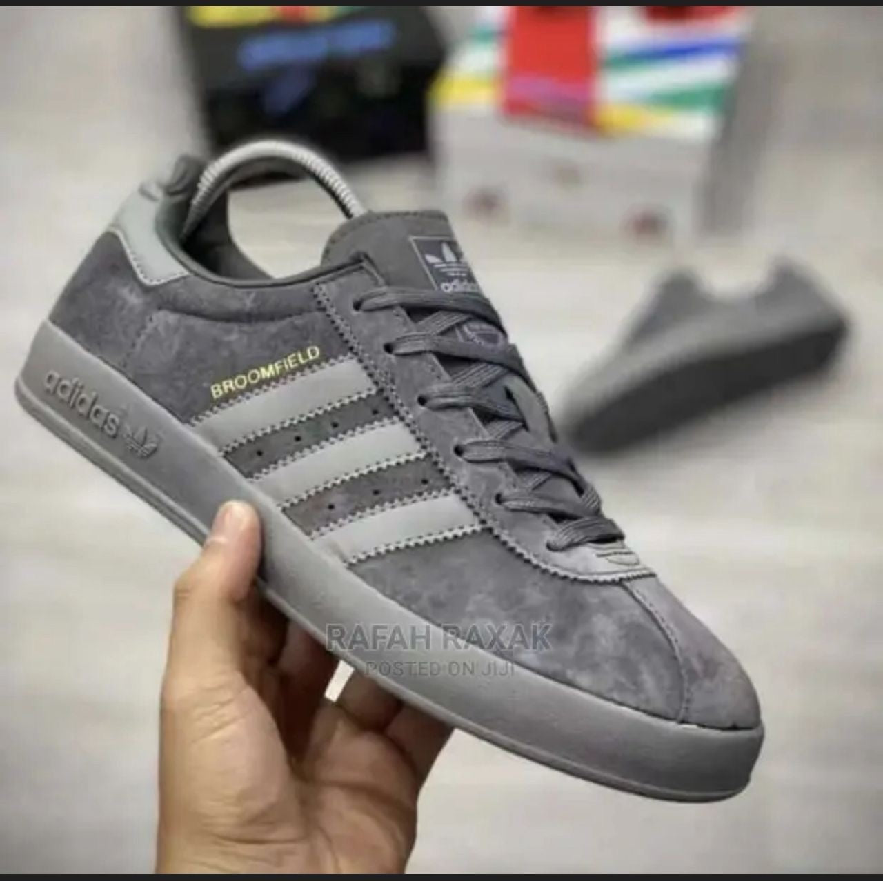 Baskets Adidas Originals Broomfield – Gris Anthracite (Grey Three)