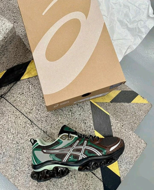 : ASICS GEL-QUANTUM KINETIC "Dark Sepia Shamrock" - Authentique & Neuve