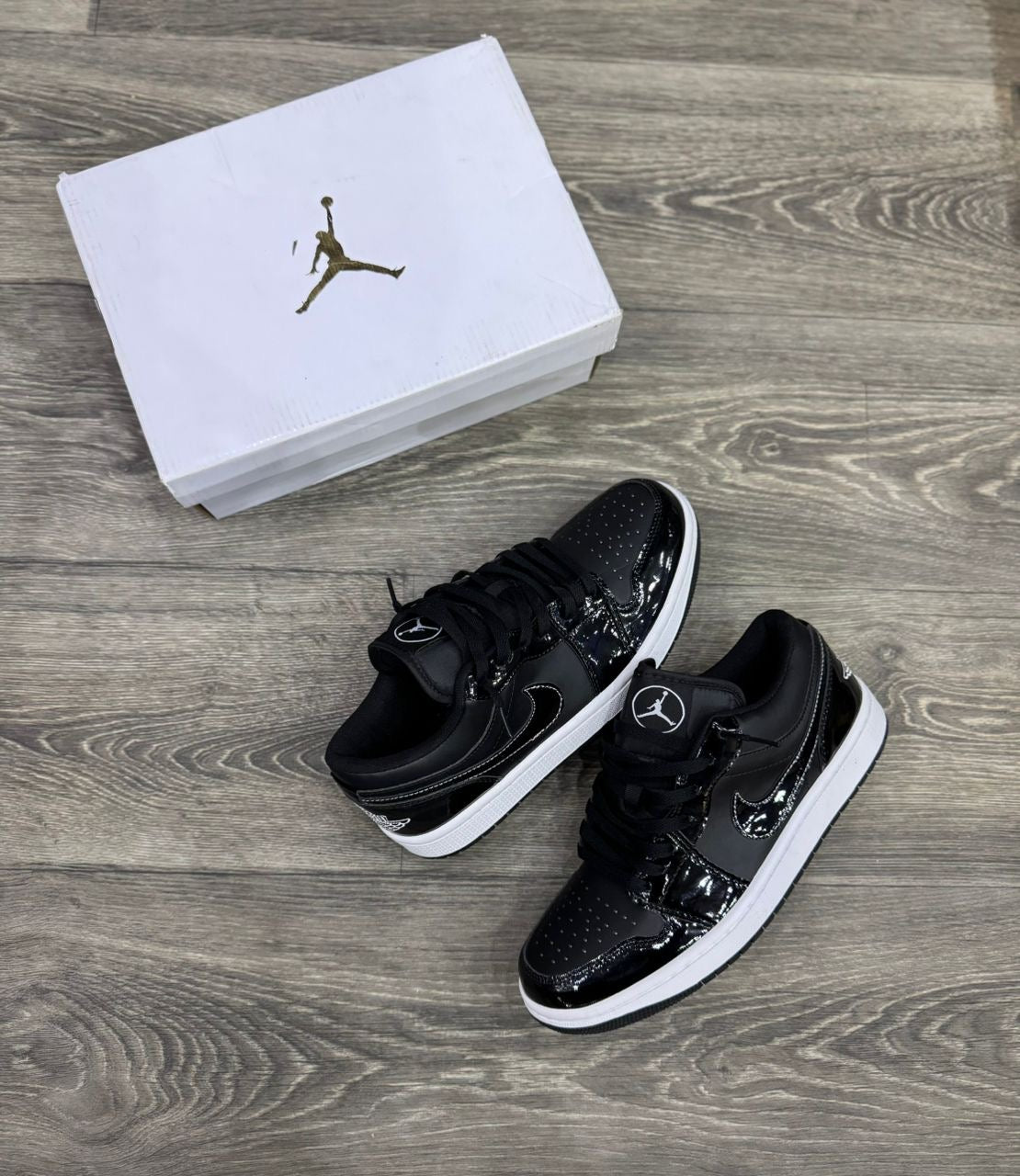 Air Jordan 1 Low SE "All-Star" Edition – Noir Verni & Mat