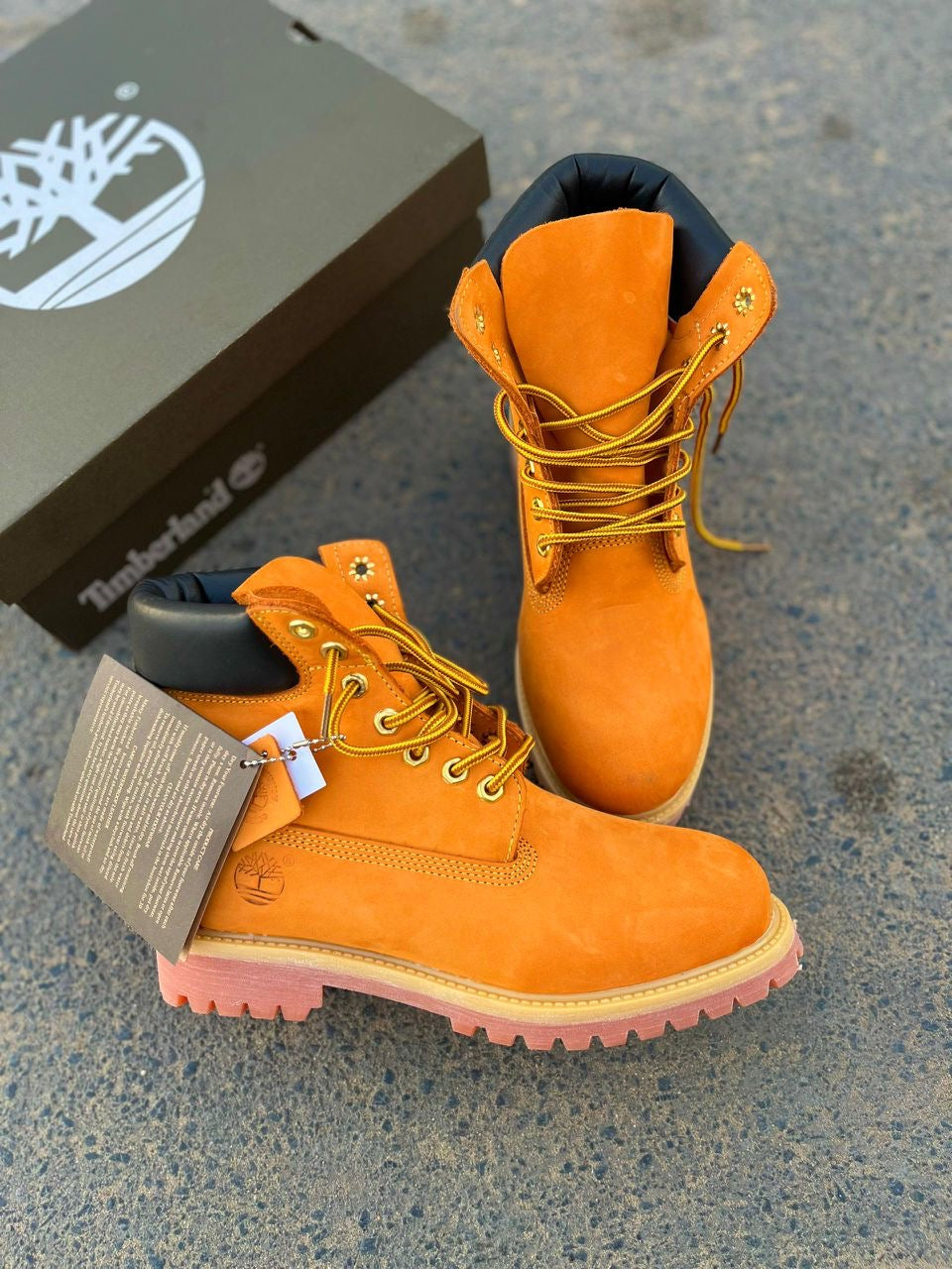 Timberland 6-Inch Premium – L'Icône Imperméable en Cuir Jaune