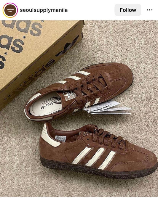 : Adidas Samba OG "Preloved Brown" – Le Vintage Chic pour tes sorties à Dakar.