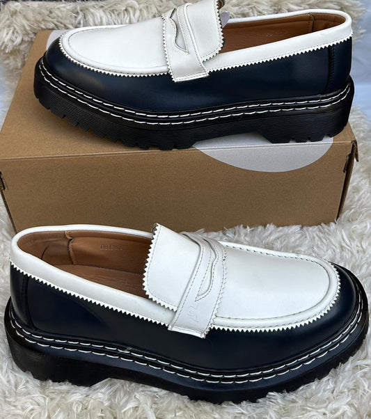 Mocassins Bicolores "Haut de Gamme" - Style Chic & Robuste