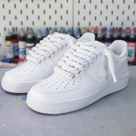 :
🇸🇳 Nike Air Force 1 "Rope Laces" – L'Éclat du Custom