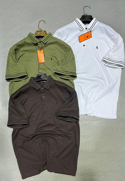 Polo "Tissu Gaufre" Chic & Tendance 🇸🇳