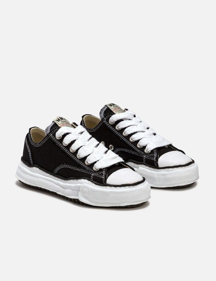 Baskets Maison Mihara Yasuhiro – Modèle Peterson OG Sole Canvas Low (Noir/Blanc)