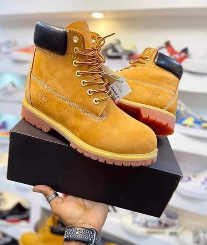 Timberland 6-Inch Premium – L'Icône Imperméable en Cuir Jaune