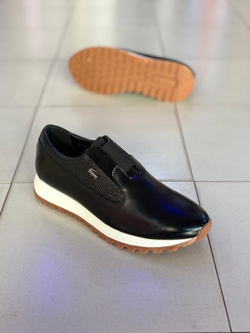 chaussures Lacoste pour homme sans lacets,