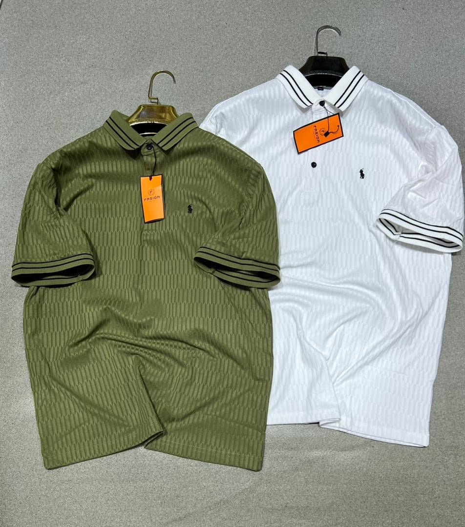 Polo "Tissu Gaufre" Chic & Tendance 🇸🇳