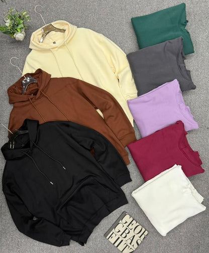 Hoodie Premium Confort – Multi-couleurs (Coupe Relax)