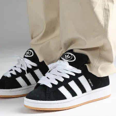 Campus noir blanc Femme – Sneakers Tendance & Confort Élégant