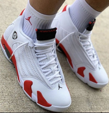 🇸🇳 Air Jordan 14 Retro "Candy Cane" – L'Élégance de Dakar