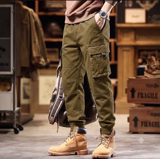* Pantalon Cargo Homme – Style Urbain & Confort Premium