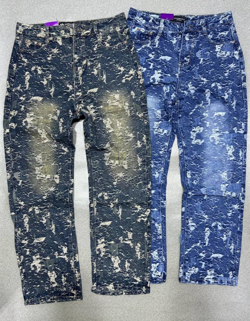 Pantalon bas large