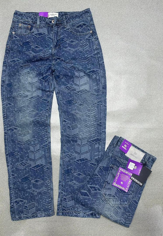 Pantalon bas large