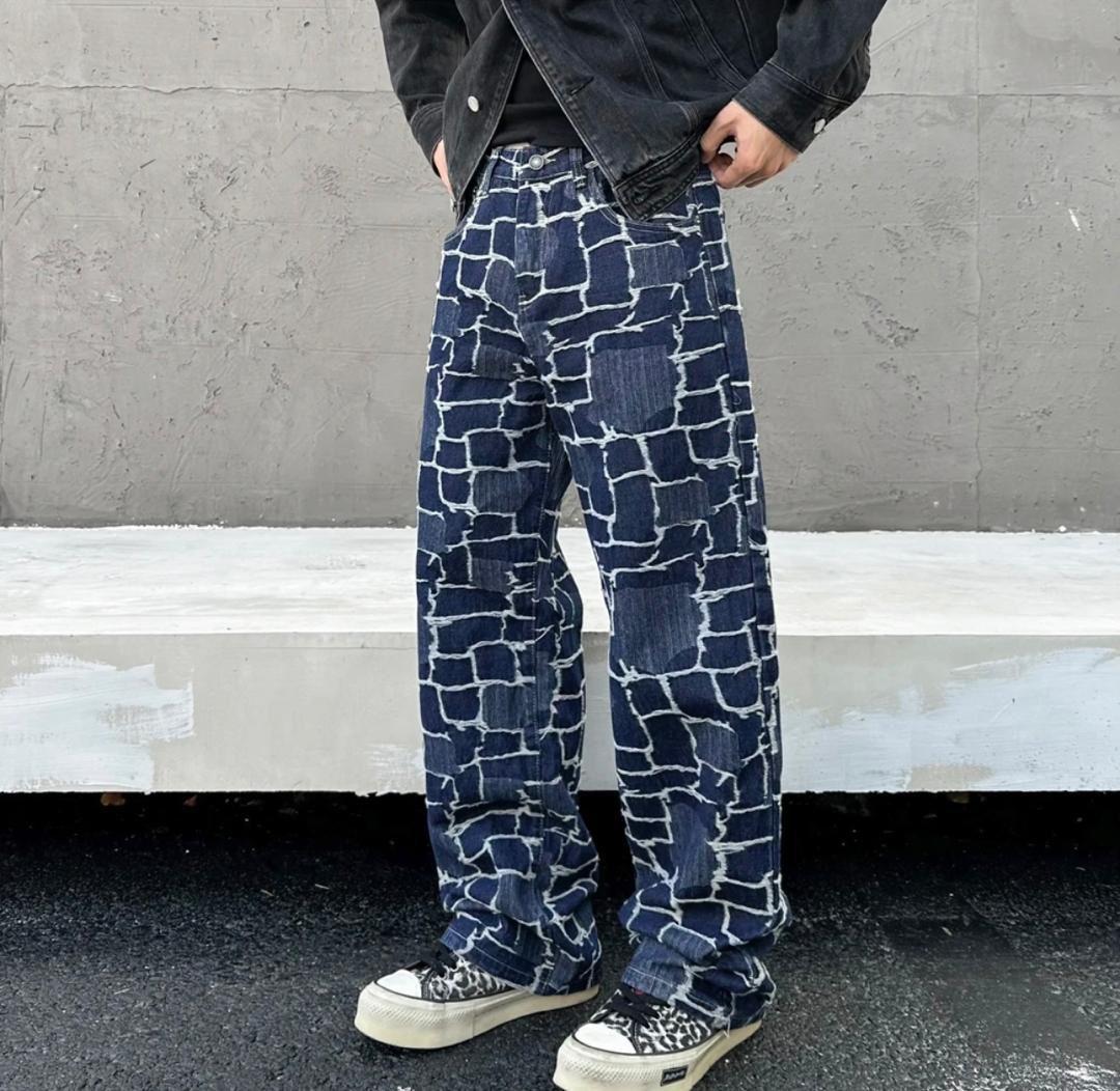 Pantalon bas large