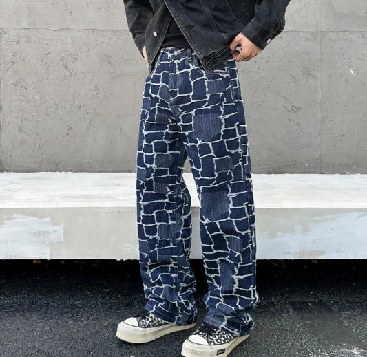 Pantalon bas large