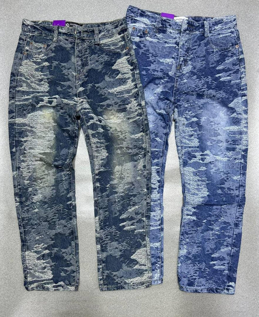 Pantalon bas large