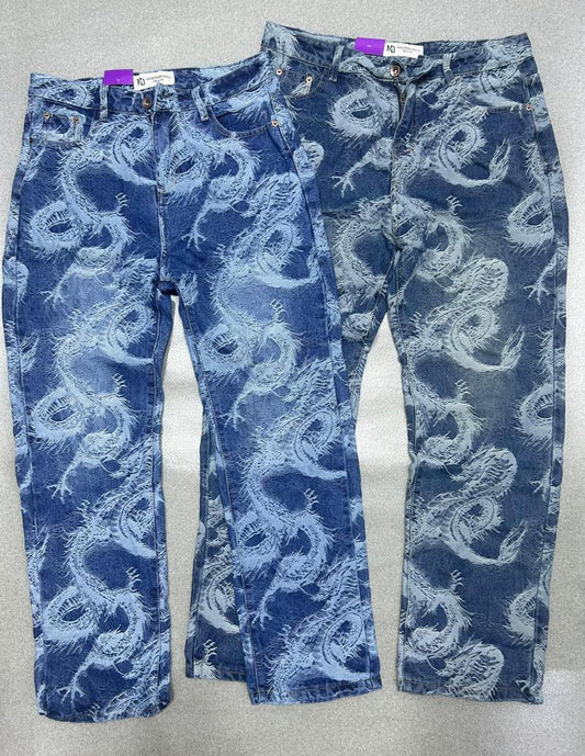 Pantalon bas large