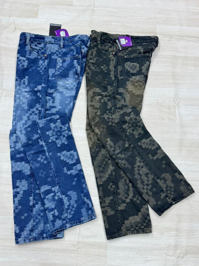 Pantalon bas large