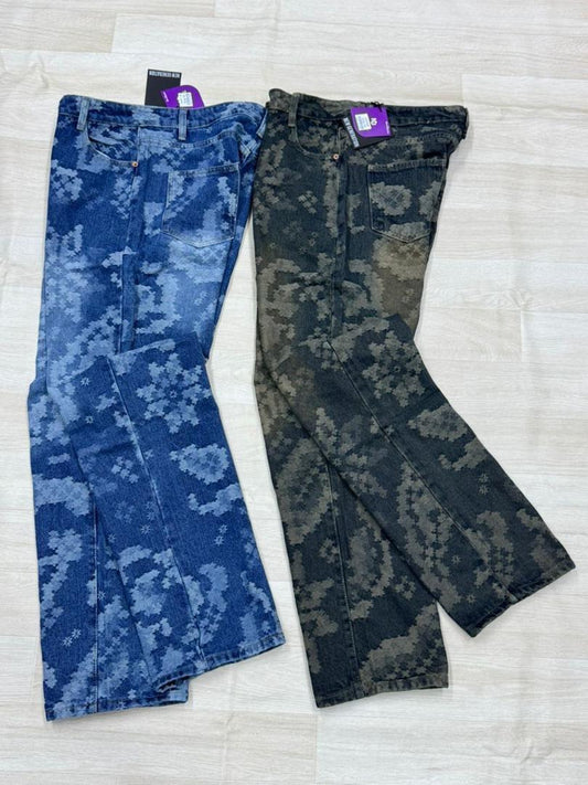 Pantalon bas large