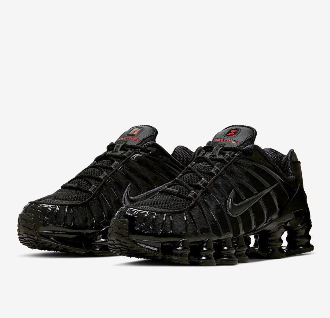 Baskets Nike Shox TL - Noir Intégral (Triple Black)