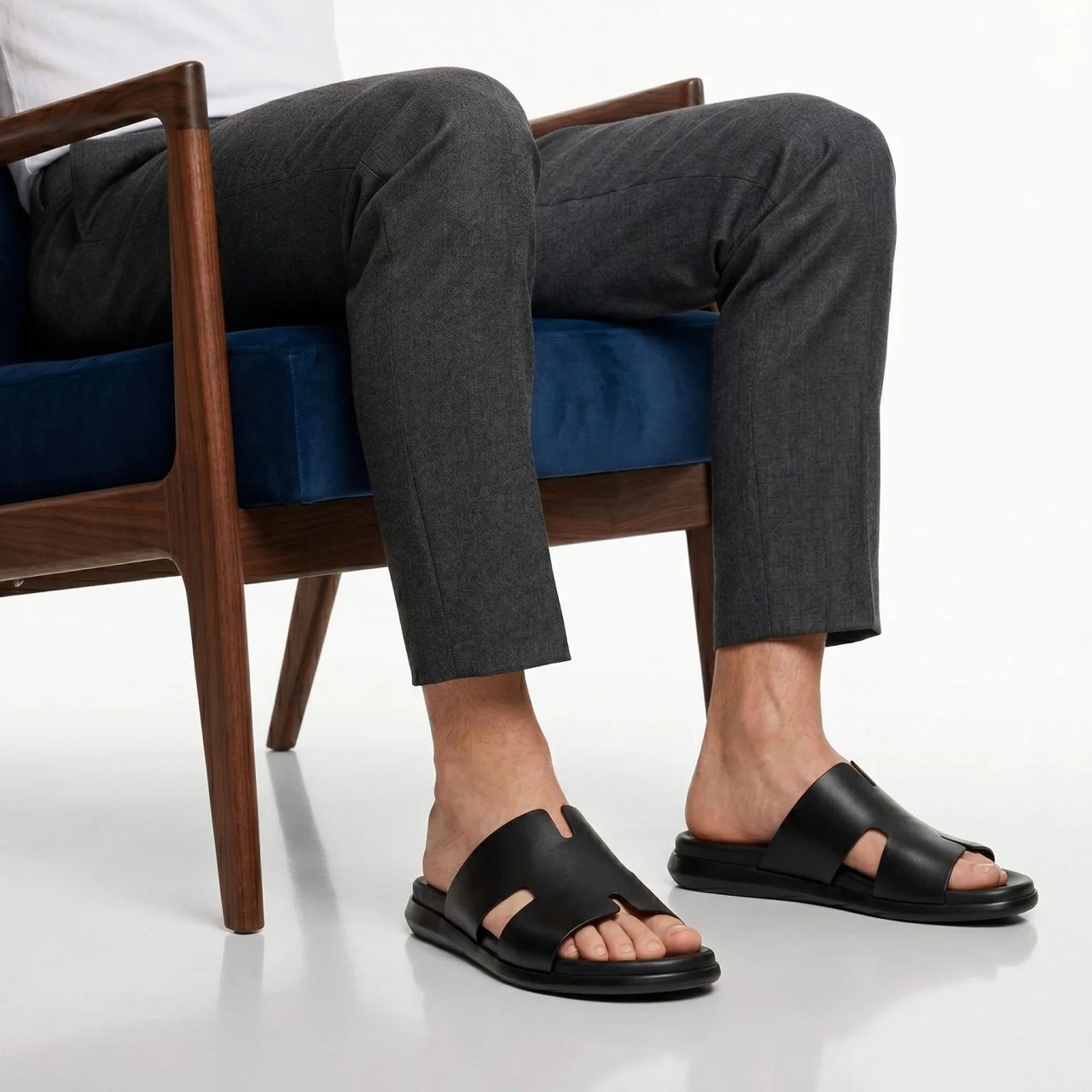 Sandale homme designe elegant